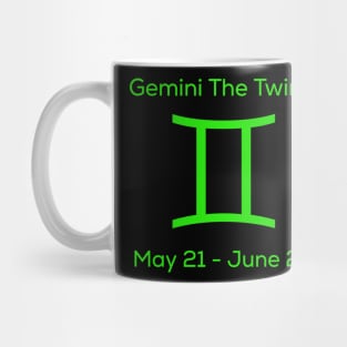 Gemini The Twins, Zodiac Mug